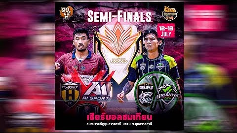 🔴 LIVE การแข่งขันฟุตบอล 7 คนรายการ "เชียร์บอล ชมเทียน 90 นาที x กัปตันแป๊ะ By Success Sport #3"