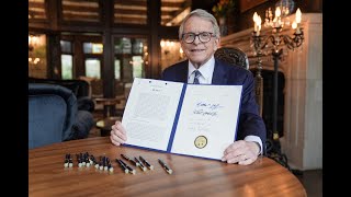 Mike DeWine on Approving the Budget for the Browns New Stadium - Sports4CLE, 7/1/25