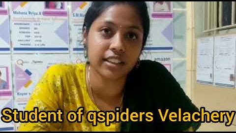 JSPIDERS VELACHERY | CONGRATULATION: Indhrakumari For Getting Placed as Java Developer.