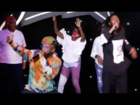 Angelo Performs “Lucky” With Me As His Hype Man! | Rickey Smiley Karaoke Night