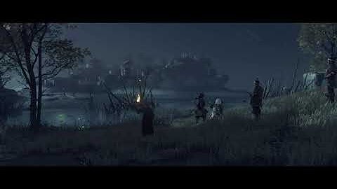 Ghost of Tsushima - A Message In Fire: Lord Shimura Fort Mitodake Attack Plan Jin Cutscene (2020)