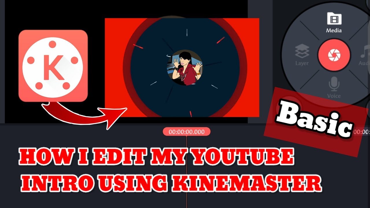 HOW I EDIT MY YOUTUBE INTRO USING KINEMASTER (MOBILE APP) | Halfblood ...