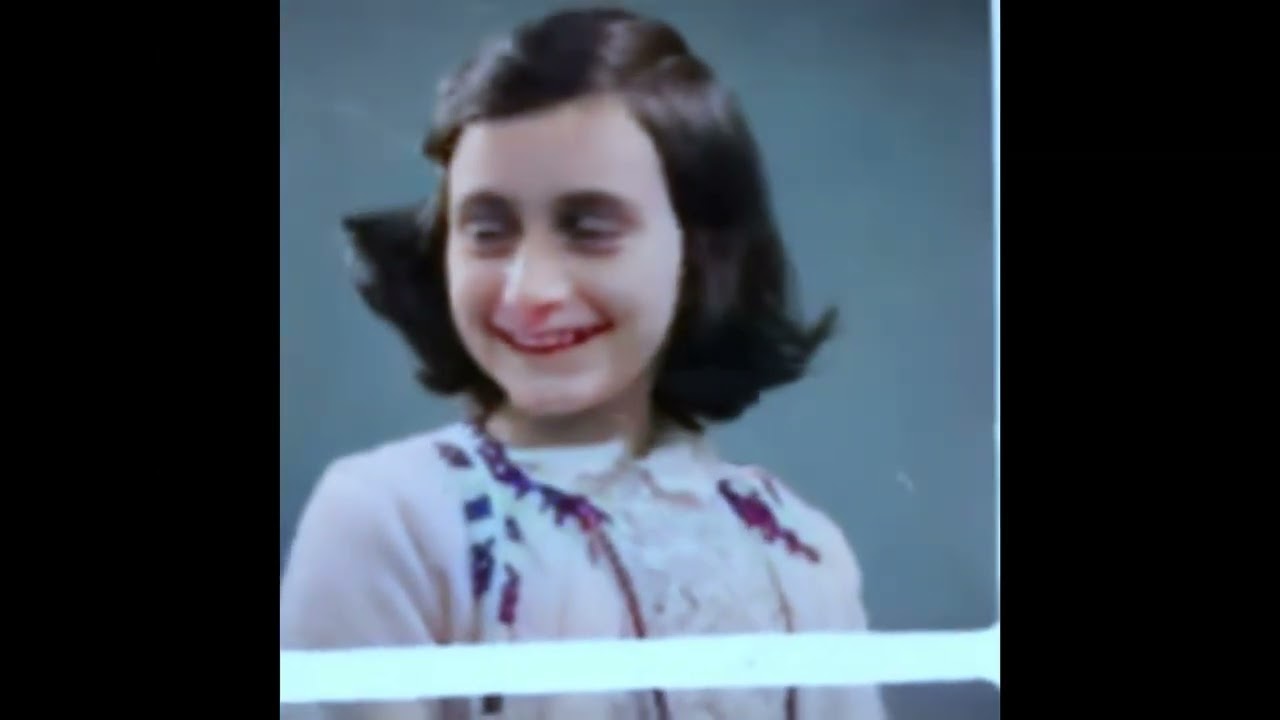 the real anne frank in color