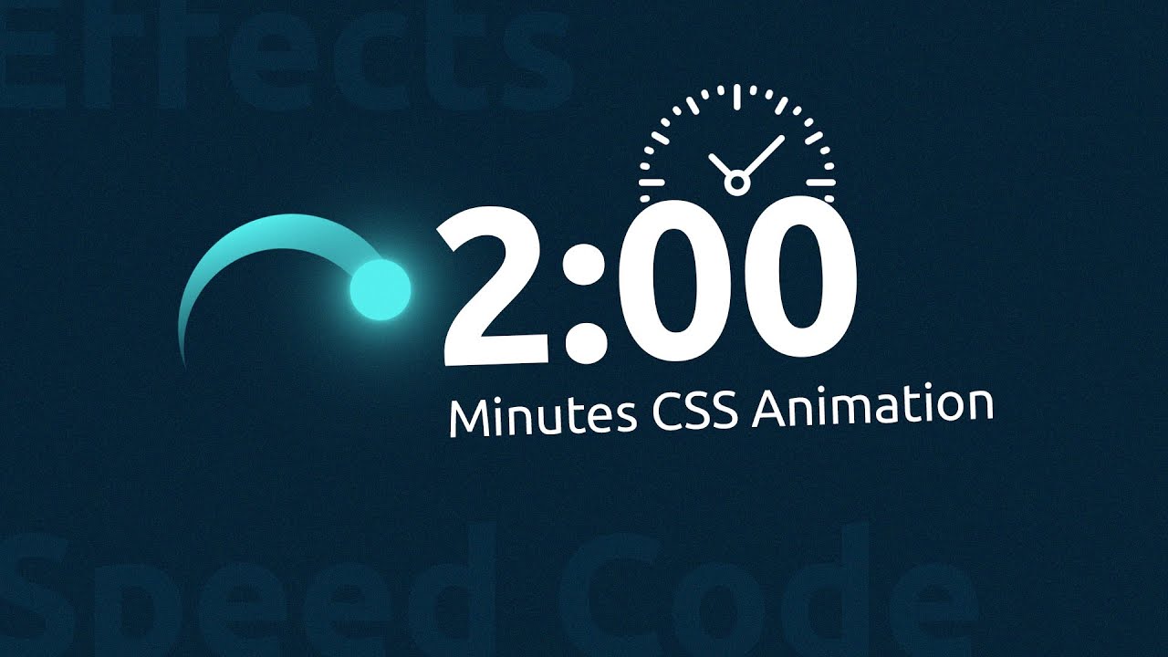 2 Minutes CSS Animation Effects For Website - YouTube