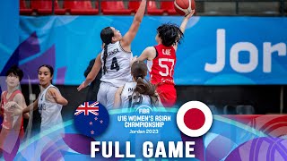 New Zealand v Japan | Full Basketball Game | FIBA U16 Women's Asian Championship 2023