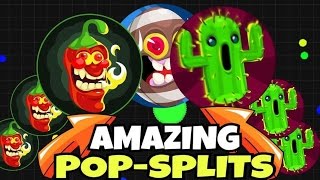 Gota.io amazing Pro gameplay SERVER DOMINATION ! tricksplits ! ///wrecked//vanishsplit//solo