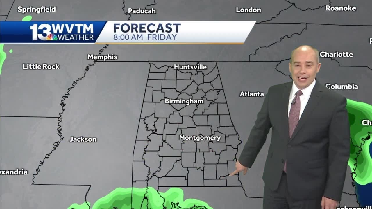 Dry Thursday but rain returns Friday - YouTube