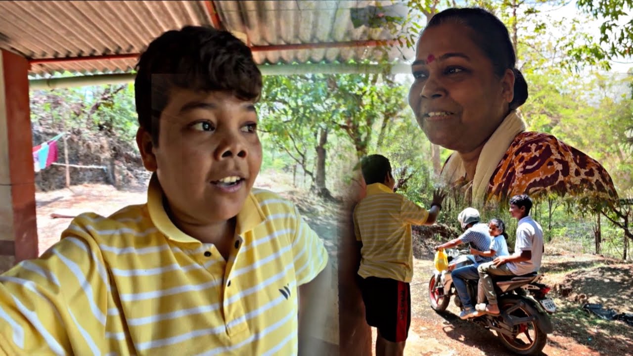 एवढ्या लांबून फॅमिली मेम्बर्स आले कोकणात मंदारला खास भेटायला आज खूपच जास्त भावुक झालो🥹❤️🙏🏻