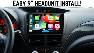 How To: Install 9' iDoing Headunit in an 08-14 Subaru WRX STi | Wireless Carplay/Android Auto