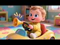 Beep Beep, Baby's Car 🚗🎶 Fun Car Song for Kids | Vehicle Adventure for Toddlers