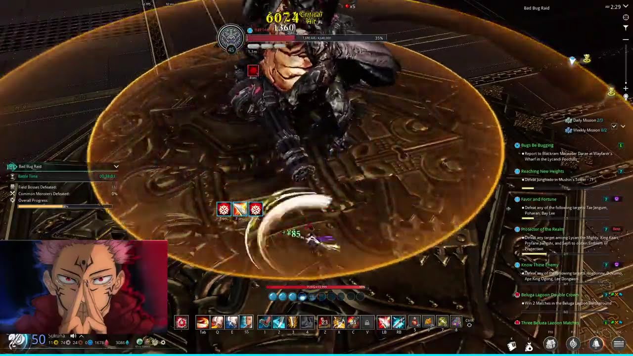 BNS NEO: F2P Blade Dancer solo Bay Lee 764 AP