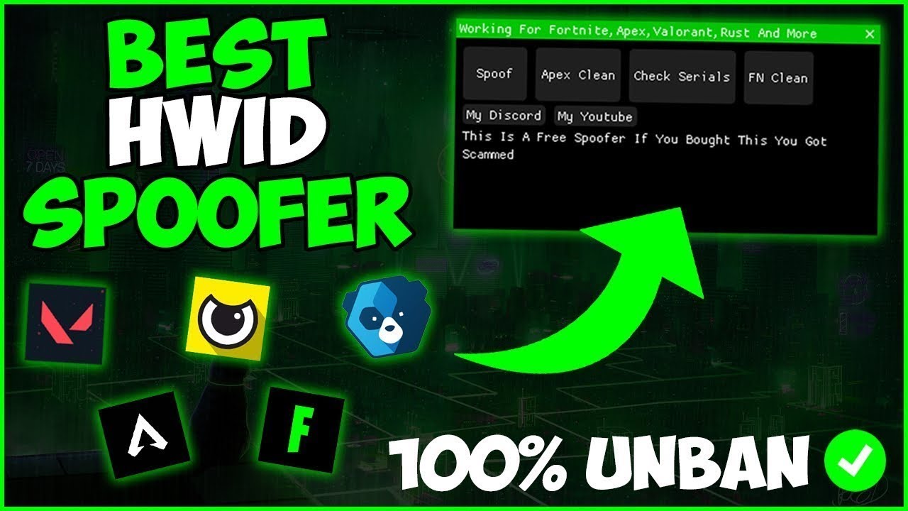 💜BEST FREE HWID SPOOFER HWID SPOOFER 2022 Valorant, Fortnite, Rust