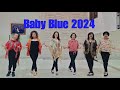 Baby Blue 2024 Line Dance (demo & count)