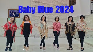 Baby Blue 2024 Line Dance (demo & count)