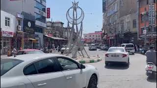 Kilis’te Sıcak Hava Nedeniyle Çarşılar Boş Kaldı