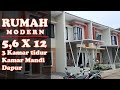 RUMAH MINIMALIS 2 LANTAI 5 x 12 DI LAHAN SEMPIT TERLIHAT MEWAH | GRAND MILLENIA RESIDEN