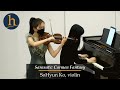 Sarasate Carmen Fantasy SoHyun Ko 고소현 Violin Miki Aoki Piano Sarasate Carmen Fantasy SoHyun Ko 고소현 Violin Miki Aoki Piano