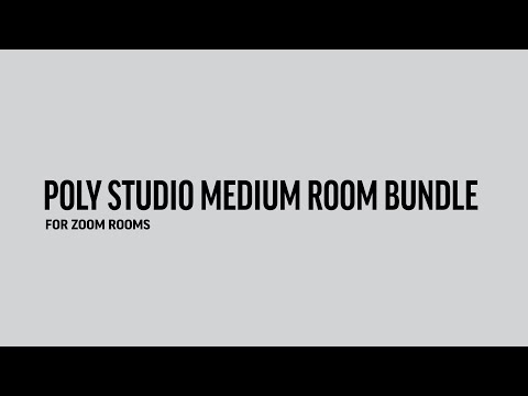 Poly Studio Medium Room Bundle for Zoom Rooms