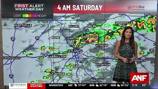 First Alert: Severe storms possible late tonight; cold blast next week