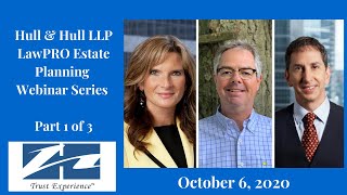 LawPro Estate Planning Presentation - Part 1 of 3