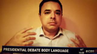 CBS 19 Debate Body Language Analysis with Leo Cardenas