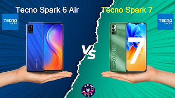 Tecno Spark 6 Air Vs Tecno Spark 7 - Full Comparison [Full Specifications]