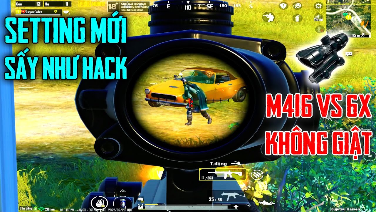 PUBG Mobile – Setting Mới Sấy Như Hack Khiến Team Địch Ná Thở