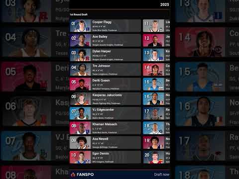 2025 NBA mock