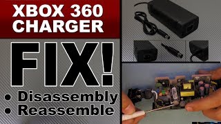 How to fix your XBOX 360 super slim charger, Xbox 360 slim POWER SUPPLY repair