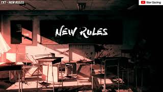 TXT ▪ NEW RULES | INDO LIRIK