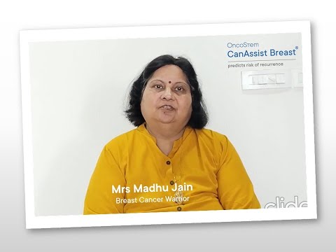 Ms Madhu Jain - Breast Cancer Warrior talking about skipping chemotherapy yet winning over cancer. - video from OncoStem