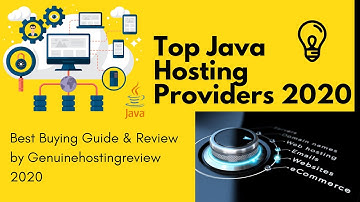 Top Java Hosting Providers 2020