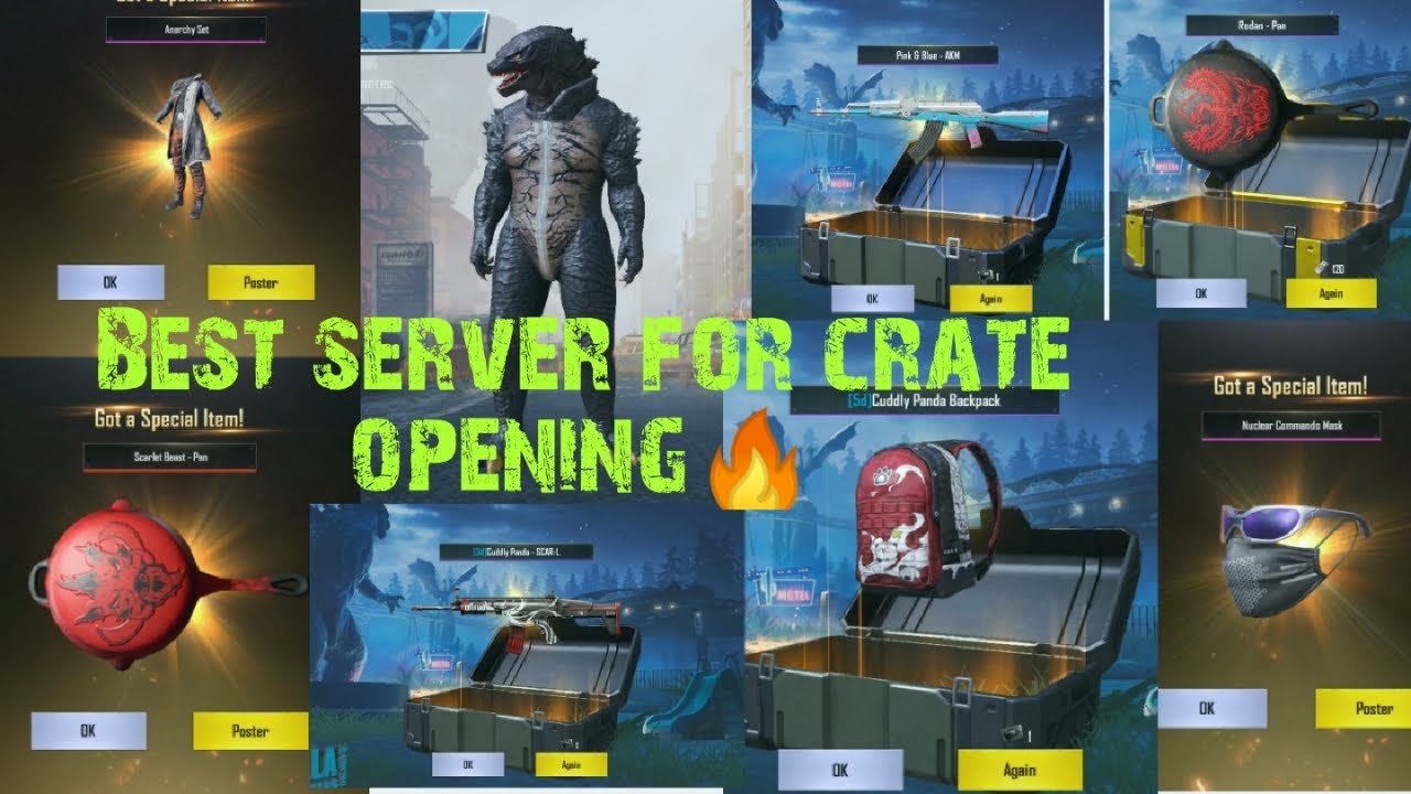 Best vpn server for crate opening pubg mobile | vpn trick|