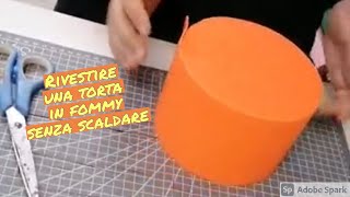 Tutorial Rivestimento torta in gomma crepla senza scaldare metodo del “tappo e striscia”