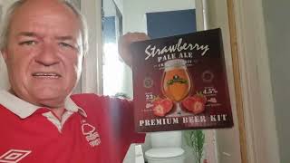Bulldog Brews Strawberry Pale Ale - Day 7 Homebrew Update
