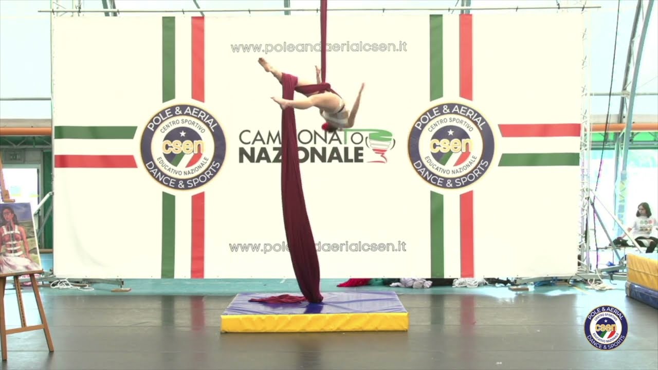 Campionato Nazionale Tessuto Aereo 2022 - Penelope Torboli