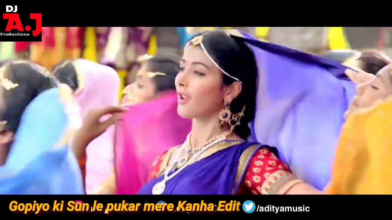 Gopiyo ki sunle pukar mere kanha Edit by AJ Thakur Hindi version song
