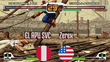 FT5 @svcsplus: EL APU SVC (PE) vs Zerex (US) [SNK vs Capcom Chaos Super Plus svc Fightcade] Jan 23