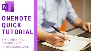 Microsoft OneNote Quick Tutorial | Using Onenote for Productivity Note Taking