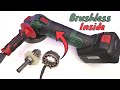 New life for parkside green angle grinder pwsa 20li b3 with brushless motor