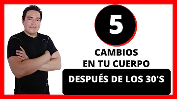 ¿Qué le ocurre a tu cuerpo a los 30 años?