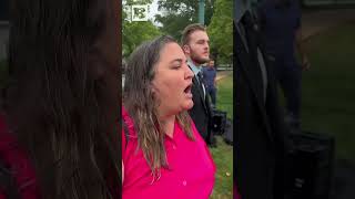 “Shame on You”—Pro-Abortion Woman Interrupts Pro-Life Rally in D.C.
