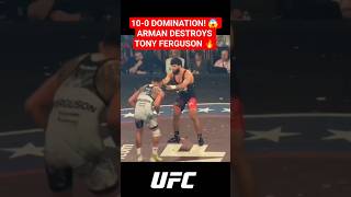 ARMAN TSARUKYAN DOMINATES TONY FERGUSON! 😱🔥 10-0 TECH FALL at RAF 10