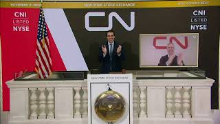 Canadian National Railway Company Nyse Cni Celebrates Its 25Th Anniversary Of Listing