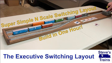 Super Simple N Scale Switching Layout