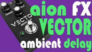 Aion FX Vector Ambient Delay Kit | Complete Build & Review | DIY Guitar Pedals
