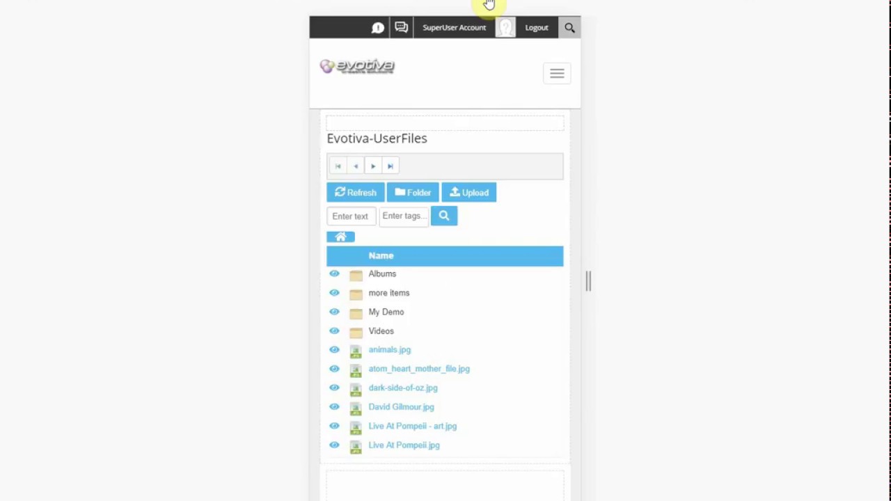 UserFiles version 3.0 - Basic Features Overview Part 2 - YouTube