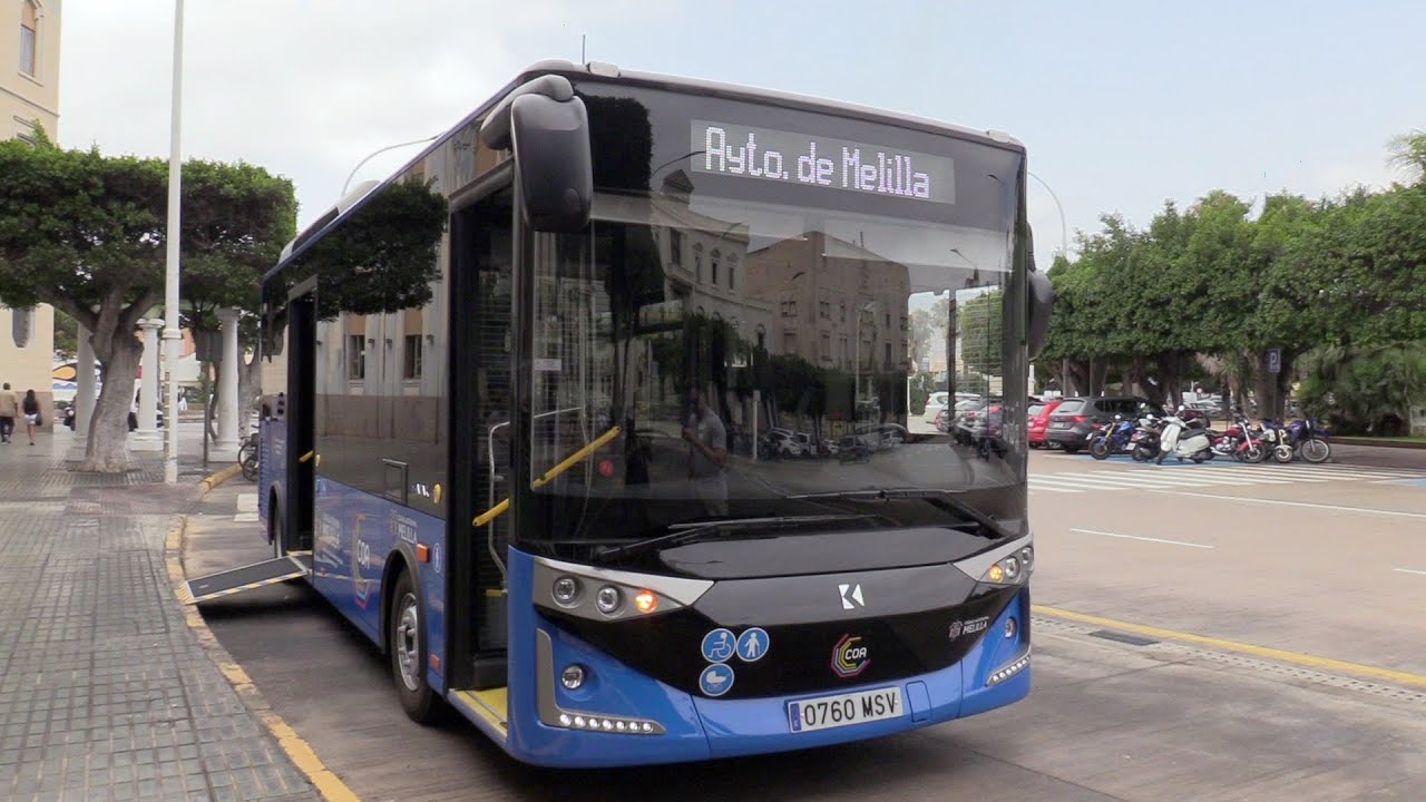 Melilla cuenta con un segundo autobús eléctrico para el transporte público