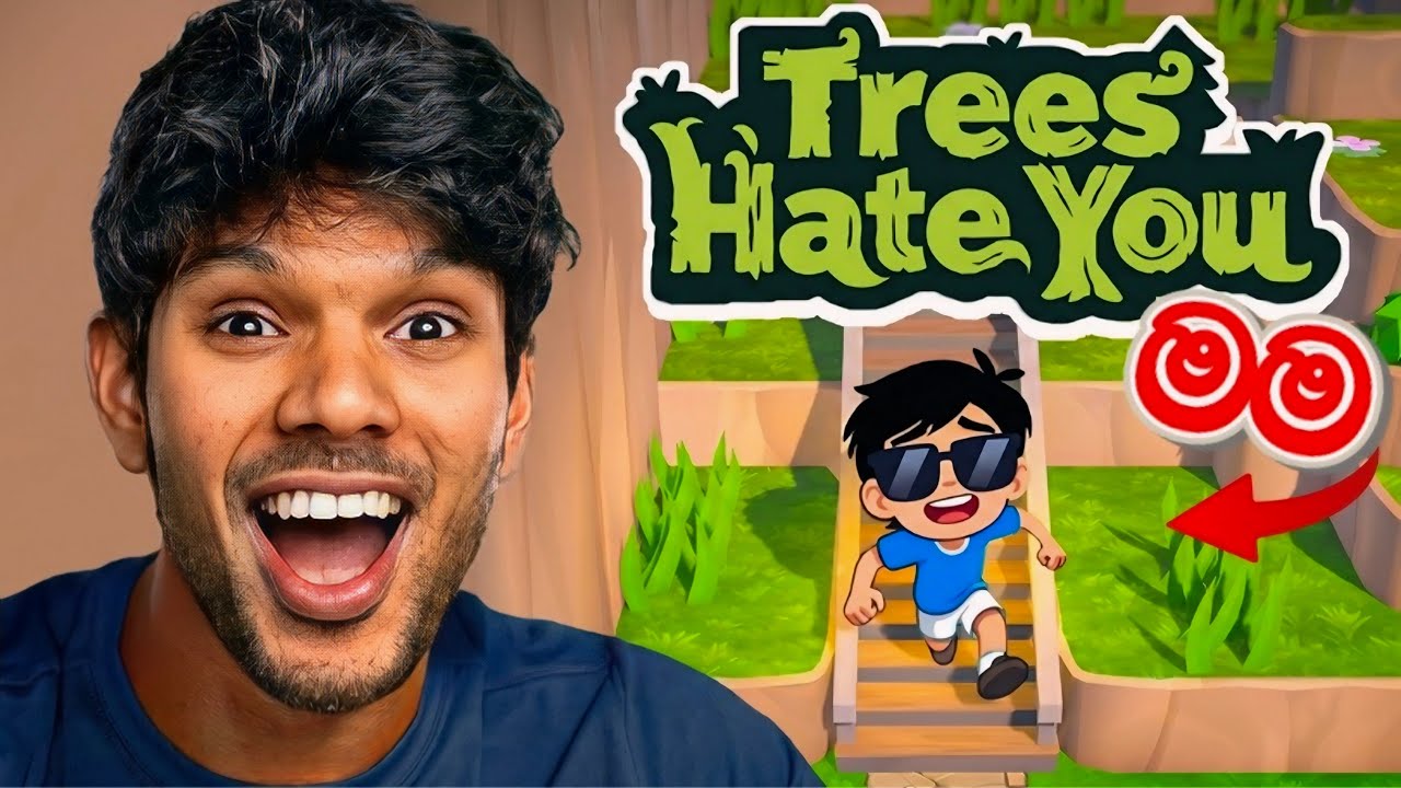 මුන් මාව සෙල්ලමකට ගත්තා | Trees Hate You #funny #sinhala