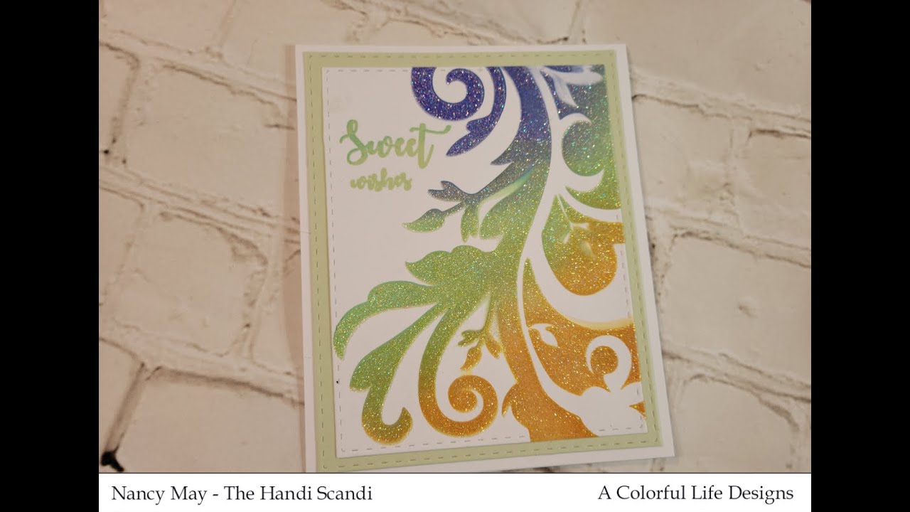 Split Rose Stencil - A Colorful Life Designs